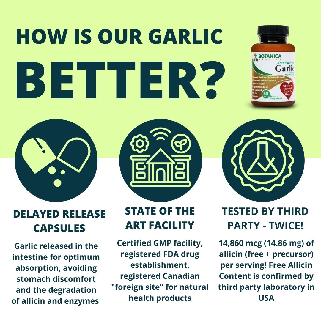 Standardized Garlic DR Capsules